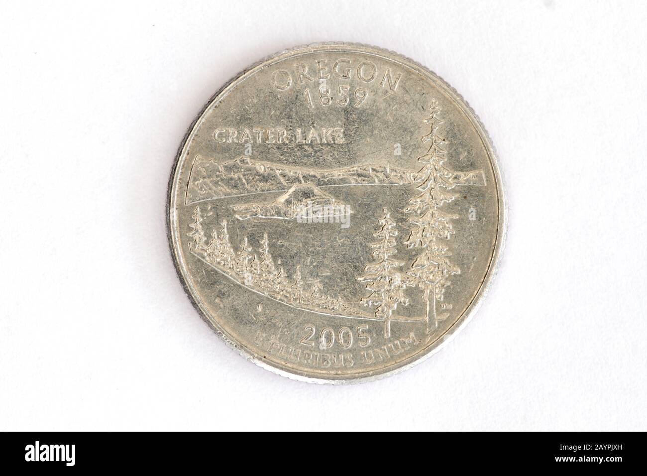 Oregon State Quarter Stockfoto