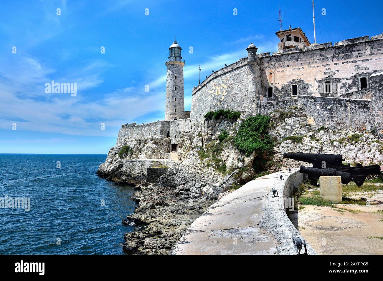 CASTILLO DEL MORRO Stockfoto