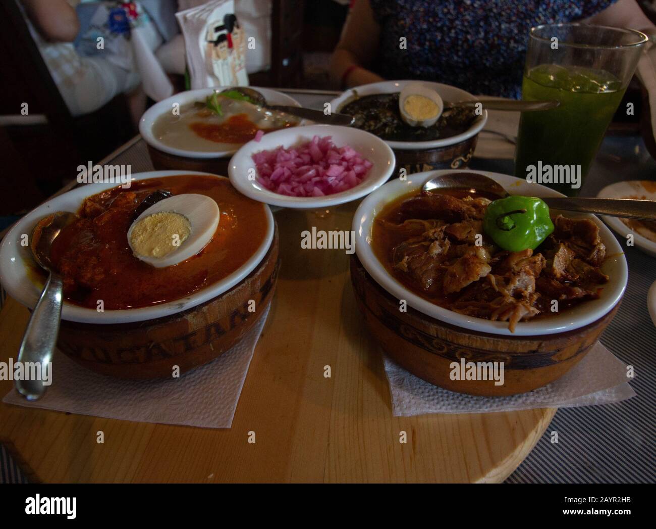 Traditionelle Küche in merida, yucatan (mexikanische Küche) Stockfoto