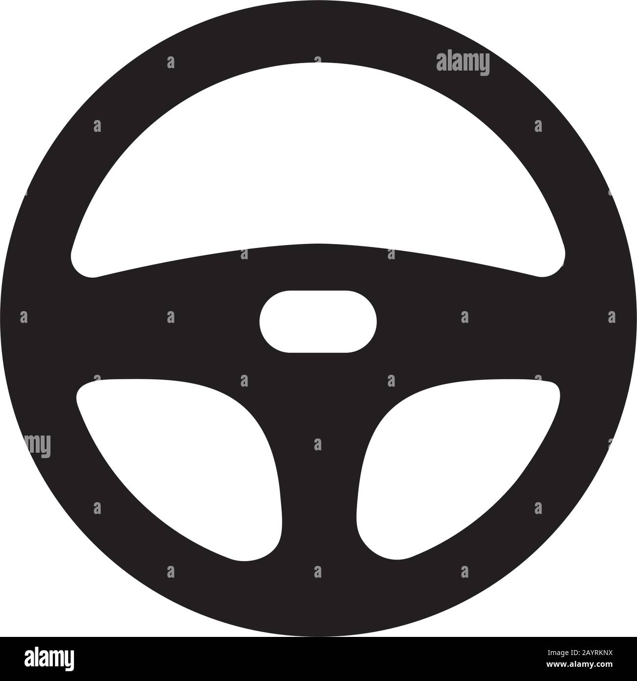 Symbol für den Fahrzeuggriff Stock Vektor