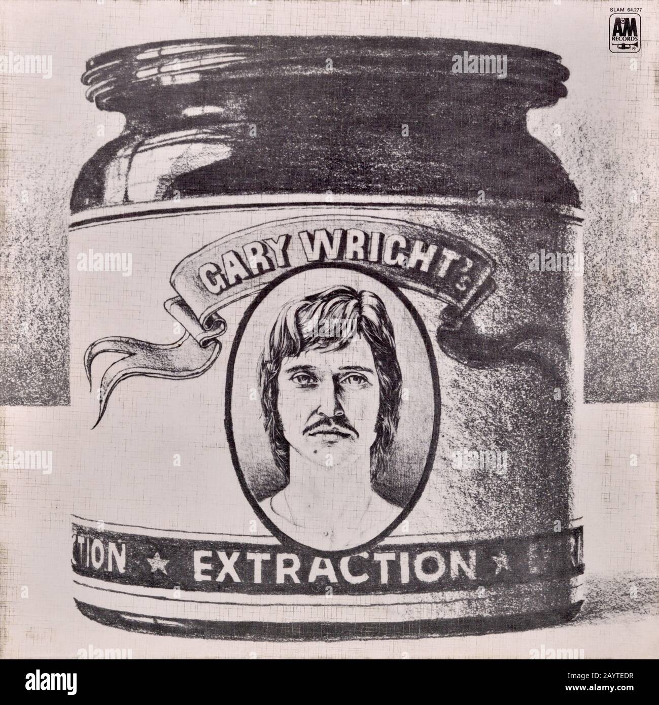 Gary Wright - original Vinyl Album Cover - Gary Wright's Extraction - 1970 Stockfoto