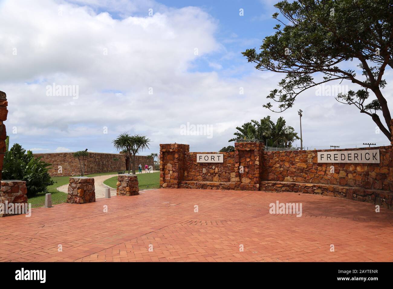 Fort Frederick, Athol Fugard Terrace, Port Elizabeth, Nelson Mandela Bay, Eastern Cape Province, Südafrika, Afrika Stockfoto