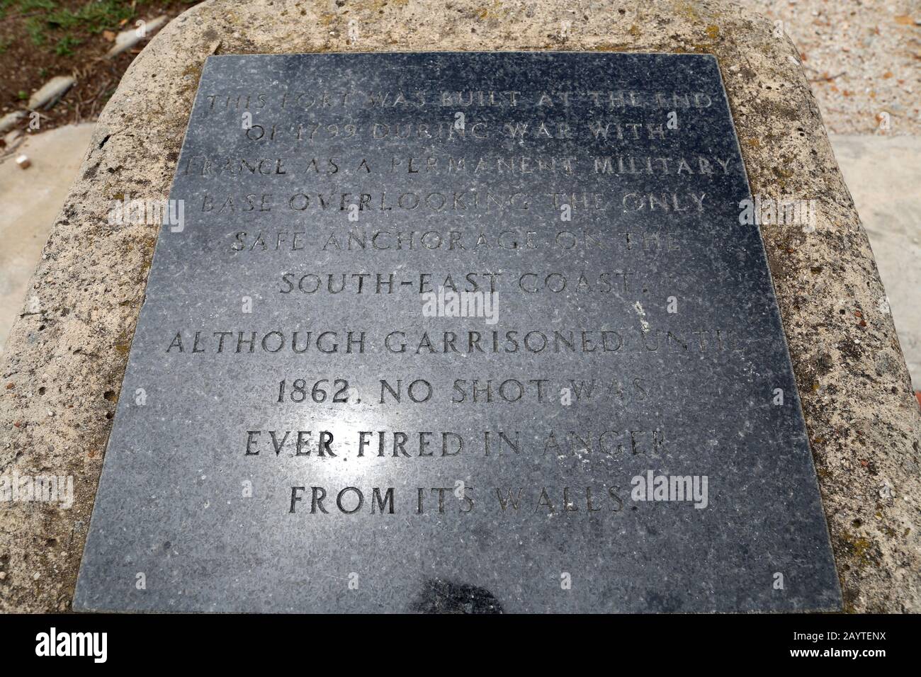 Fort Frederick, Athol Fugard Terrace, Port Elizabeth, Nelson Mandela Bay, Eastern Cape Province, Südafrika, Afrika Stockfoto