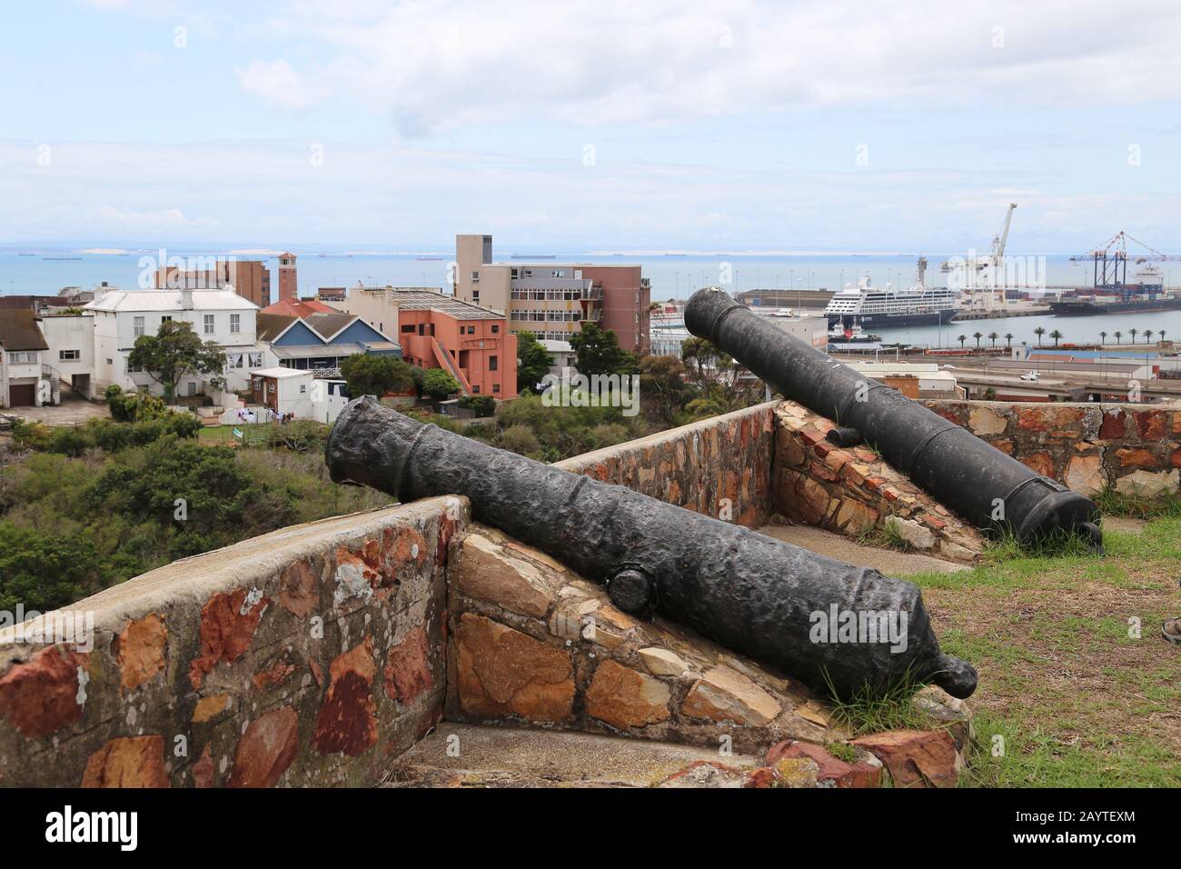 Fort Frederick, Athol Fugard Terrace, Port Elizabeth, Nelson Mandela Bay, Eastern Cape Province, Südafrika, Afrika Stockfoto