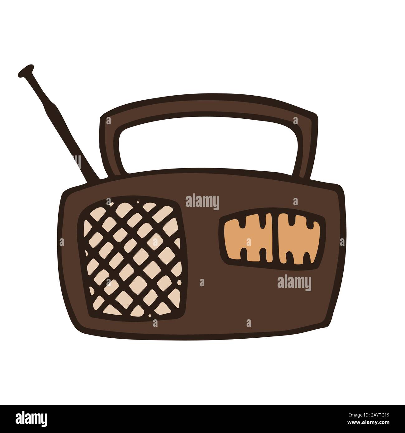 Cartoon Radio Drawing Stockfotos Und Bilder Kaufen Alamy