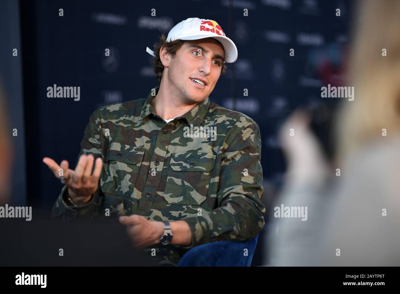 Berlin, Deutschland. Februar 2020. Leonardo Fioravanti (Surfer). Ges/Laureus World Sports Awards 2020, Berlin, 17. Februar 2020 - weltweite Nutzung Credit: Dpa/Alamy Live News Stockfoto