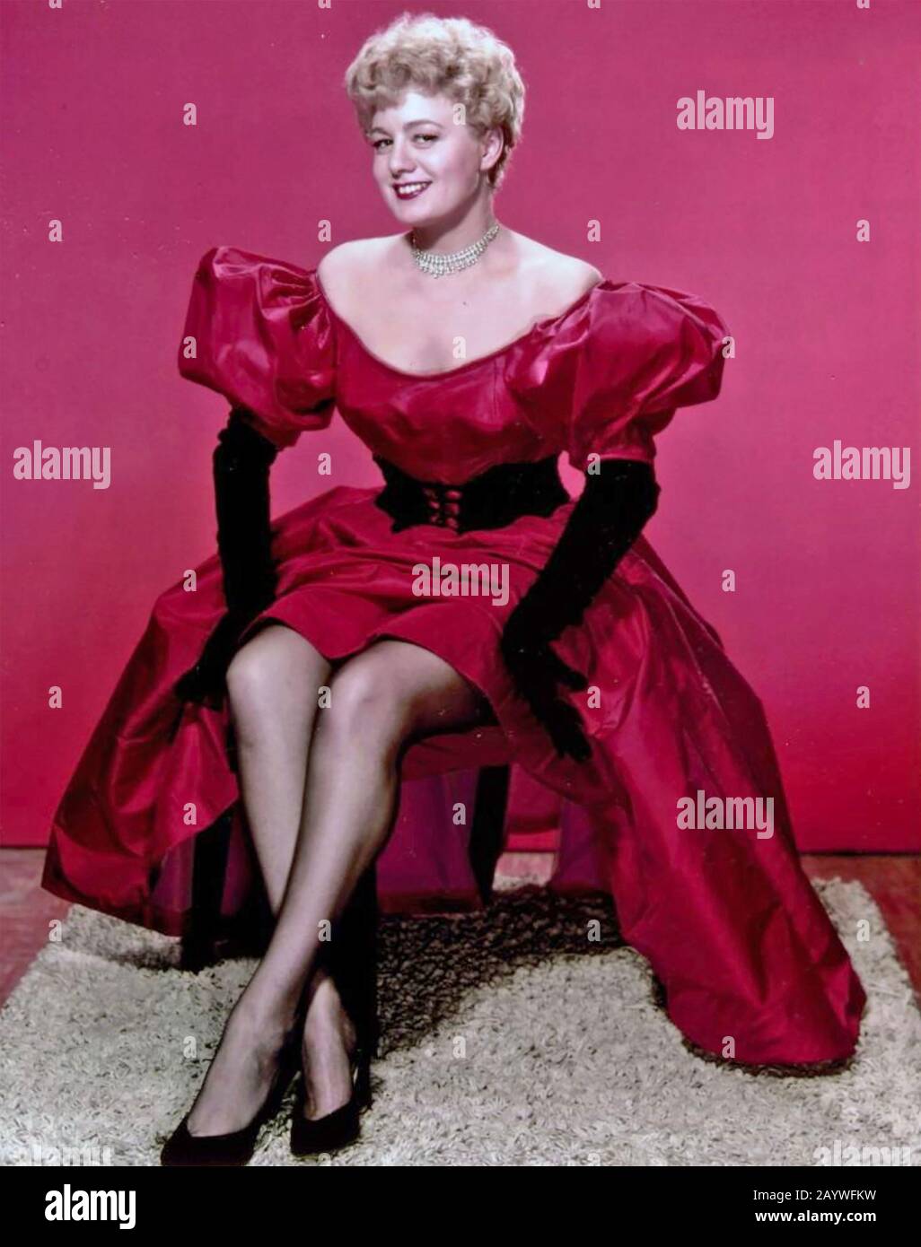 Shelley WINTERS (1920-2006) amerikanische Filmschauspielerin etwa 1950 Stockfoto