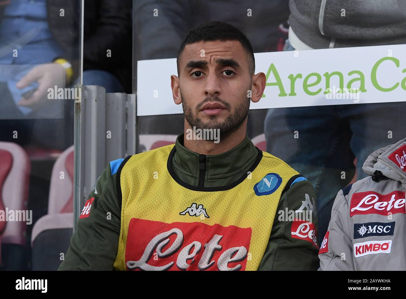 Faouzi Goulam von neapel während Cagliari gegen Neapel, Cagliari, Italien, 16. Februar 2020, Fußball-Italien Serie A Stockfoto