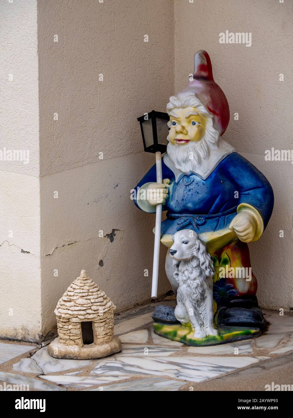 Garten gnome Stockfoto