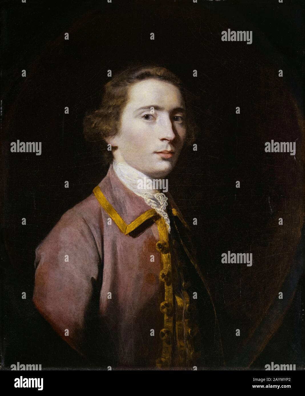 Sir Joshua Reynolds, Charles Carroll of Carrollton (1737-1832), Portraitgemälde, 1763 Stockfoto
