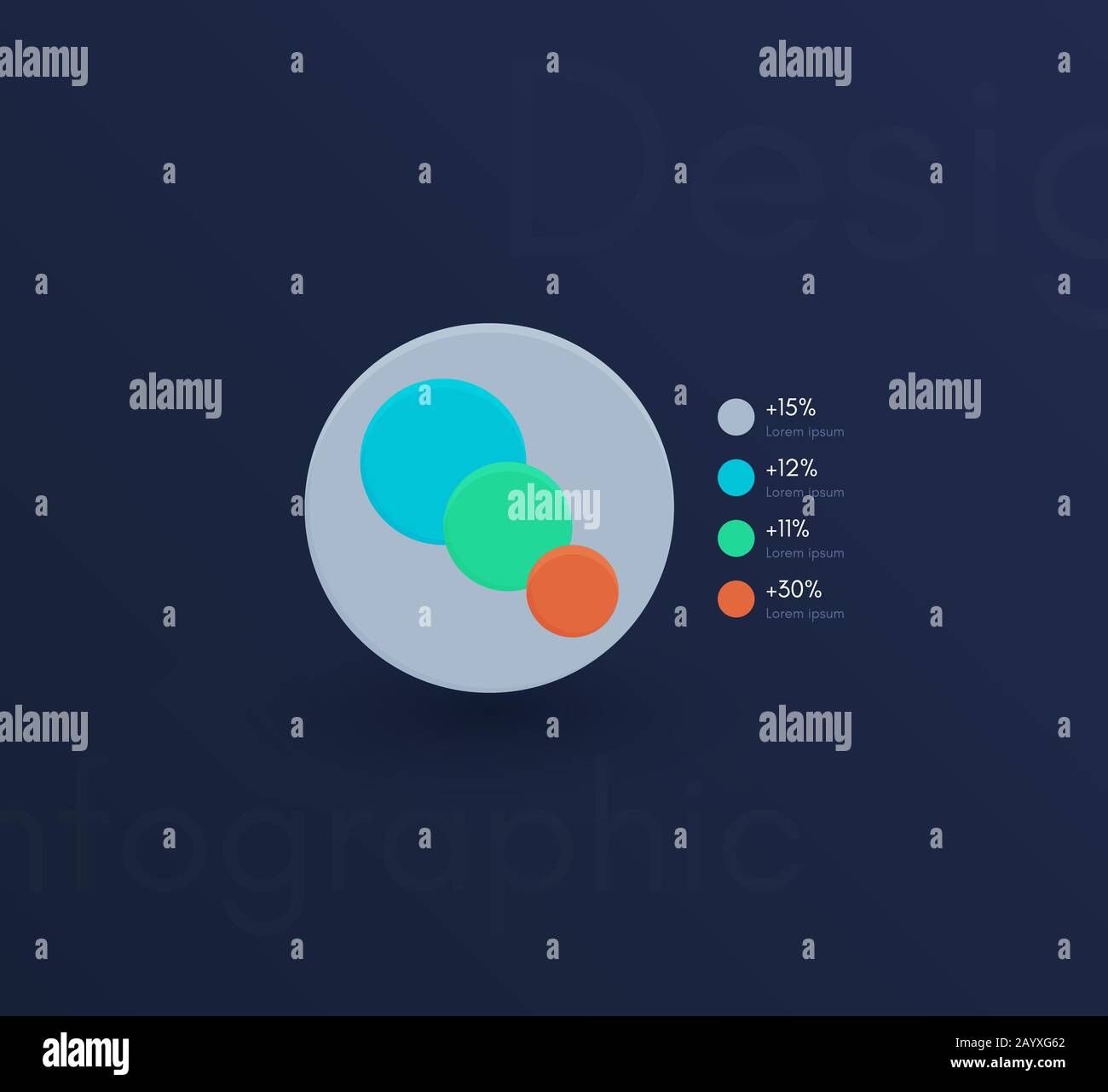 Vektorgrafische Infografiken. Vorlage zum Erstellen von Webanwendungen, Workflow-Layout, Diagramm, Banner, modernes Design, Infografik für Unternehmen. lagerbestand vect Stock Vektor