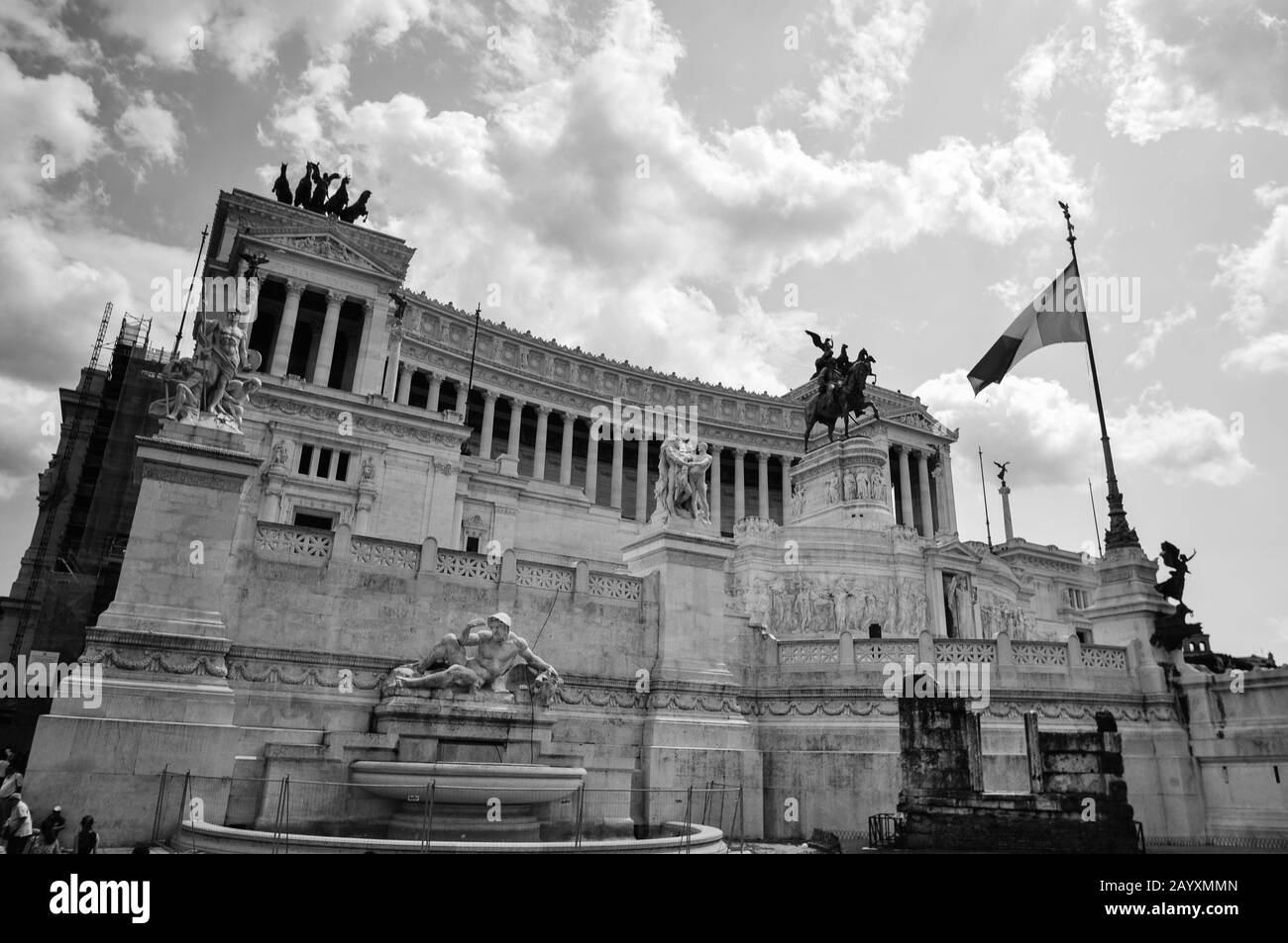 Altar des Vaterlandes, Rom, Italien Stockfoto