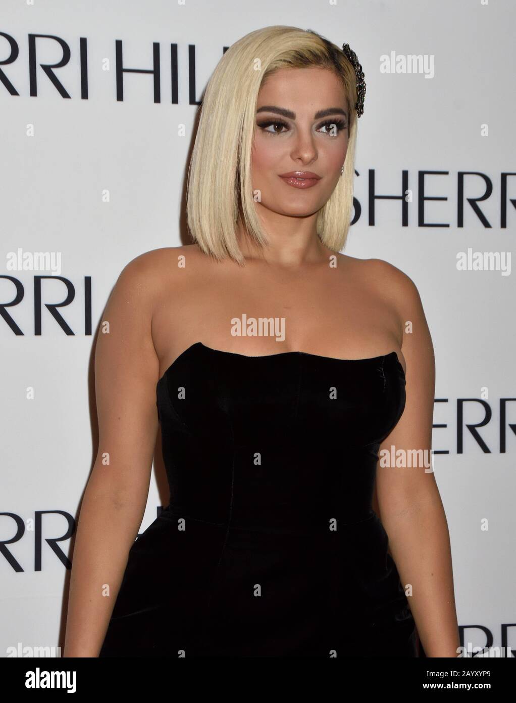 New YORK, NY, USA - 06. SEPTEMBER 2019: Die amerikanische Singer-Songwriterin Bebe Rexha auf der Sherri Hill Fashion Show auf Cipriani. Stockfoto