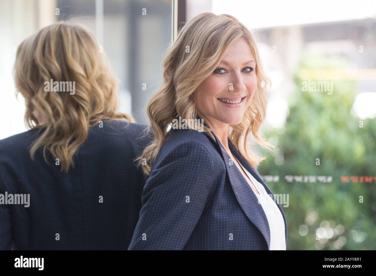 Rom, Italien. Februar 2020. Natasha Stefanenko Photocall des italienischen Films "La Mia Banda Suona il Pop" im Hotel Le Méridien Visconti in Rom (Foto von Matteo Nardone/Pacific Press) Credit: Pacific Press Agency/Alamy Live News Stockfoto