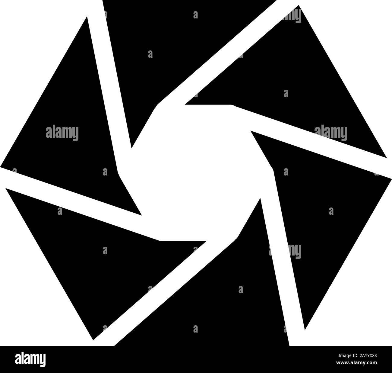 Vorlage für Fotosymbole. Vektorgrafiken Stock Vektor