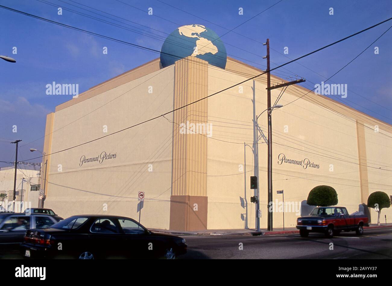 Paramount Pictures Studio in Hollywood, CA, Stockfoto