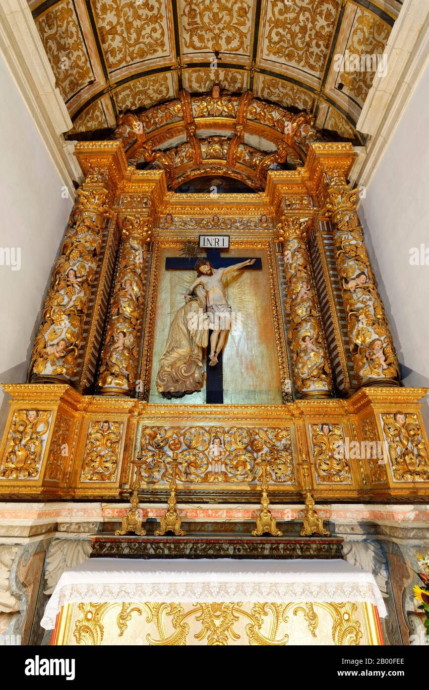 St. Martin von Tibaes Kloster, St. Lutgardis Kapelle, Braga, Minho, Portugal Stockfoto