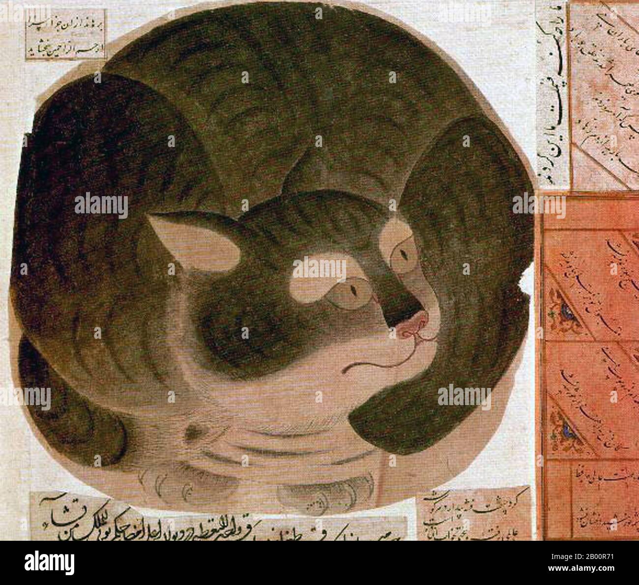 chinese cat art stockfotos und bilder kaufen alamy