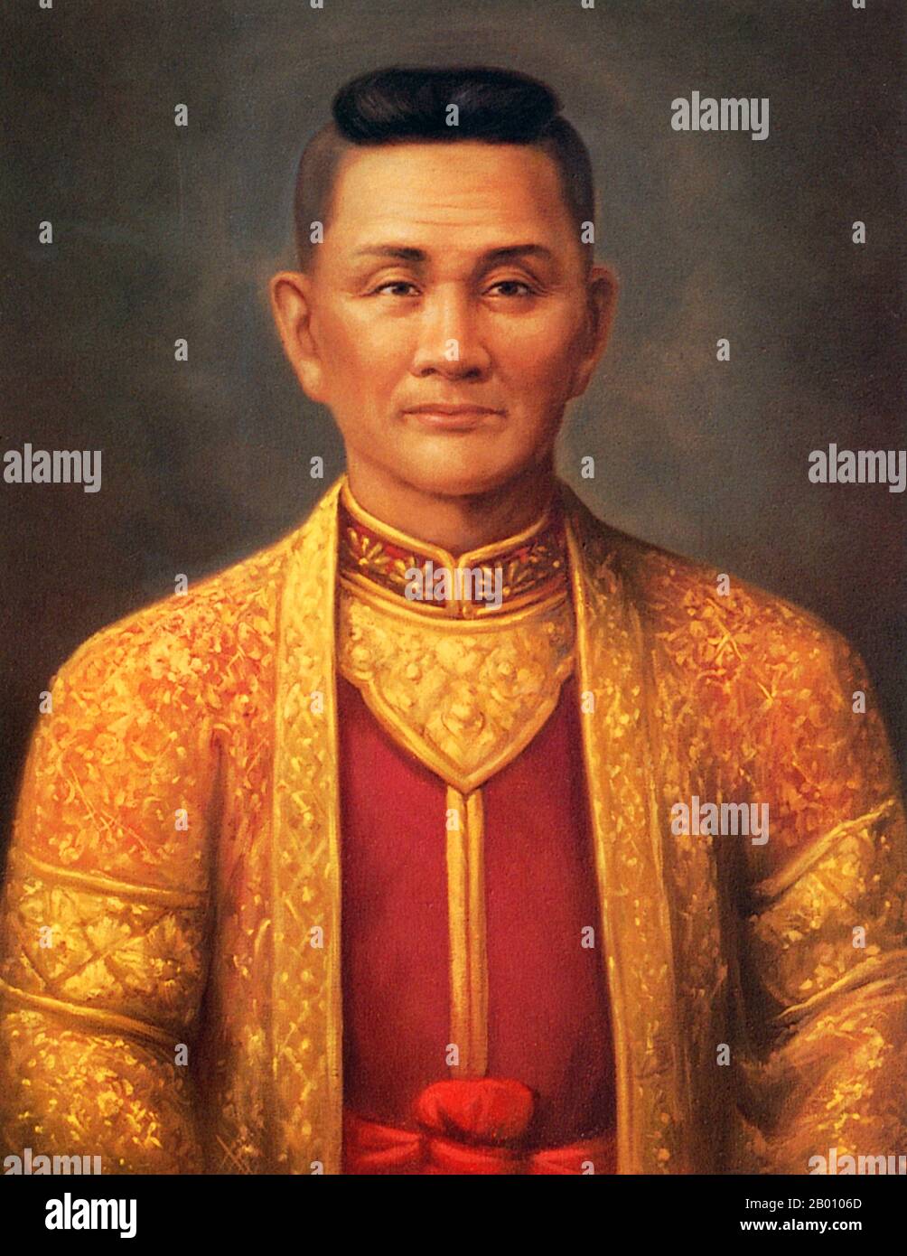 Thailand: Kawila, Chao (König) von Chiang Mai, 1775-1813. Erster herr der Chao Chet Ton Dynastie. Ein Spross der Chao Chet Ton Dynastie, der Chiang Mai und das ehemalige Königreich Lan Na als Nebenfluss der Siam Chakri Dynastie in Bangkok von 1775 bis 1939 regierte. Stockfoto