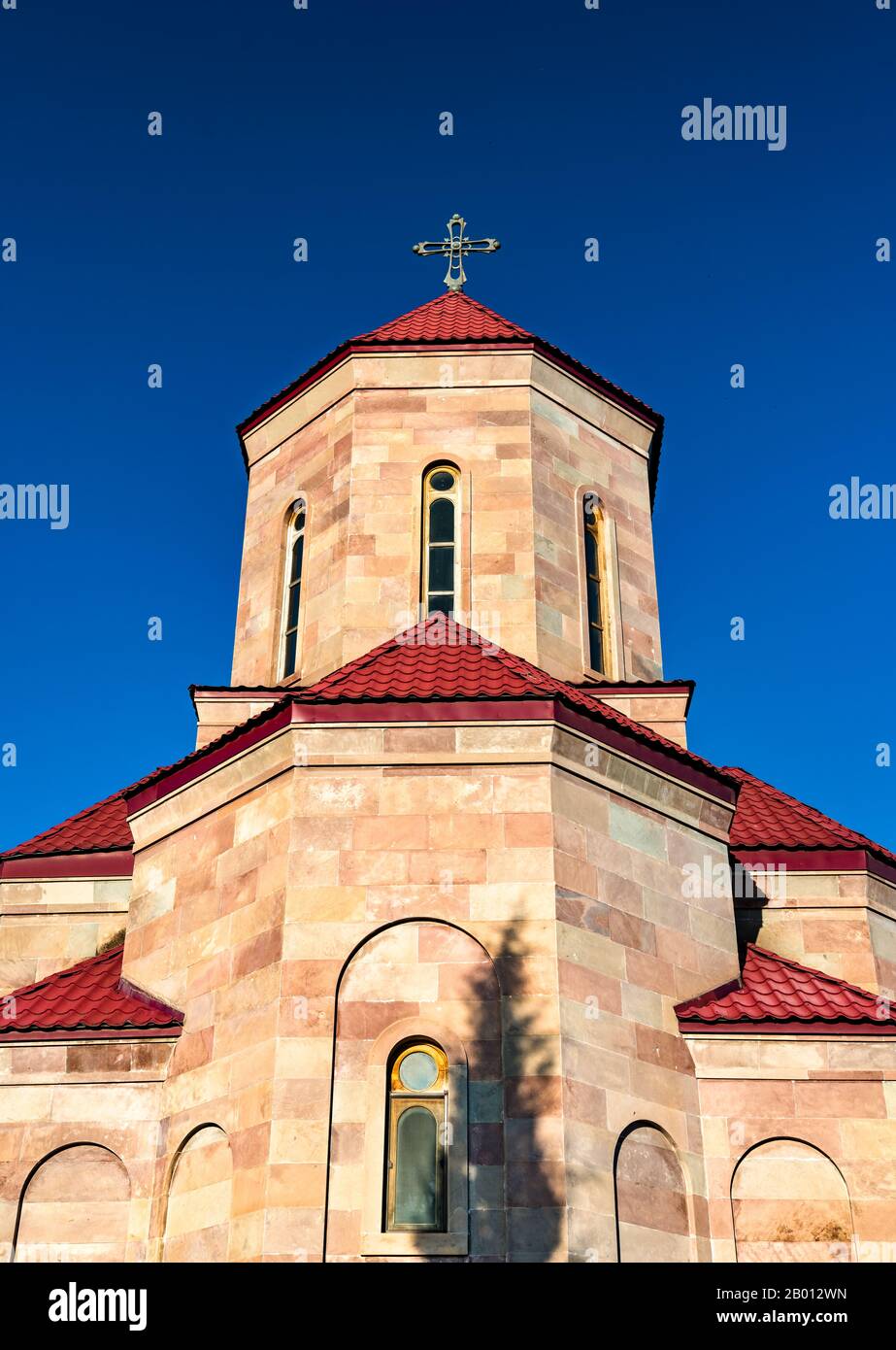 Die Elija-Kirche des Propheten in der Kathedrale von Tiflis in Georgien Stockfoto