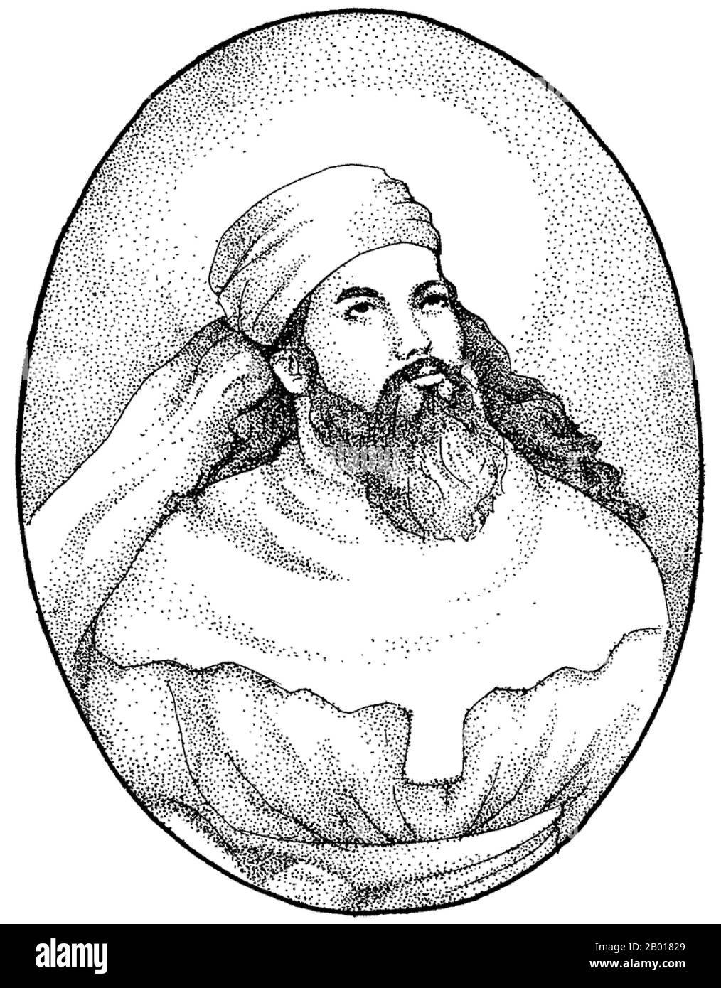 Iran: Der Prophet Zoroaster (Zarathustra, Zardosht), c. 11th-10th Jahrhunderte vor Christus. Zoroaster (Altpersisch: Zarathustra, im modernen Persischen Zardosht) wird allgemein angenommen, um über das 11th oder 10th Jahrhundert v. Chr. gelebt zu haben. Zoroastrismus ist eine Religion und Philosophie, die auf den Lehren Zoroasters als Prophet basiert. Der Begriff Zoroastrismus ist, im allgemeinen Gebrauch, im Wesentlichen gleichbedeutend mit Mazdaismus (die Anbetung von Ahura Mazda, erhöht durch Zoroaster als die höchste göttliche Autorität). Im Zoroastrismus ist der Schöpfer Ahura Mazda alles gut, und kein Übel stammt von ihm. Stockfoto
