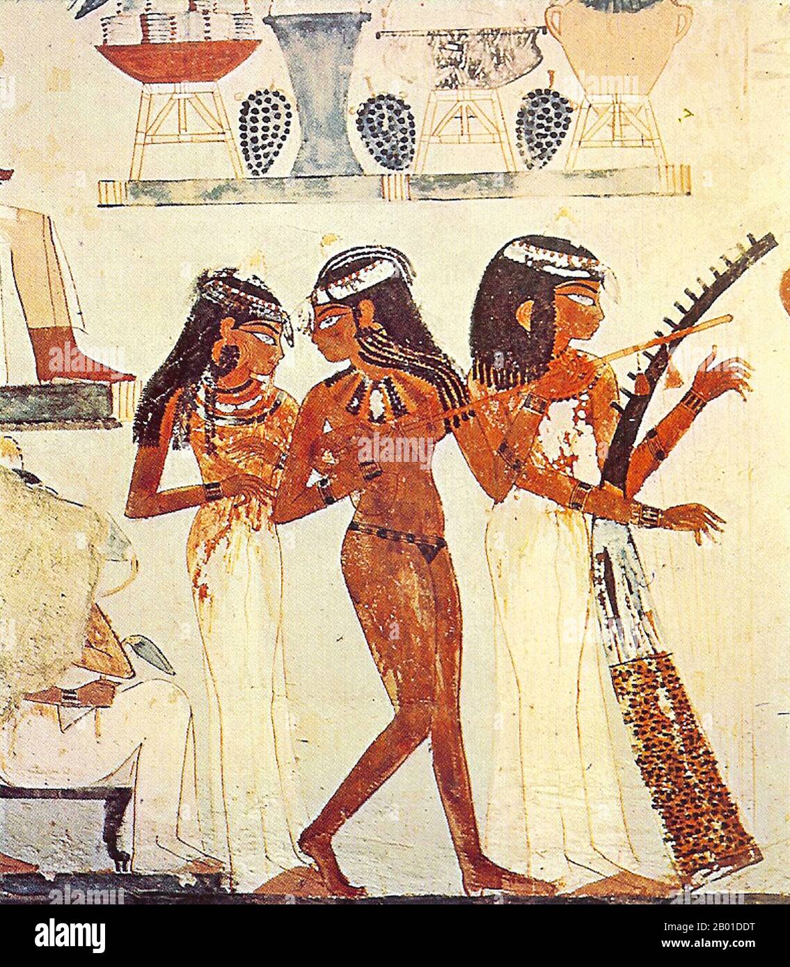 Ägypten Drei Musikerinnen, besser bekannt als die 'Musiker von Amun