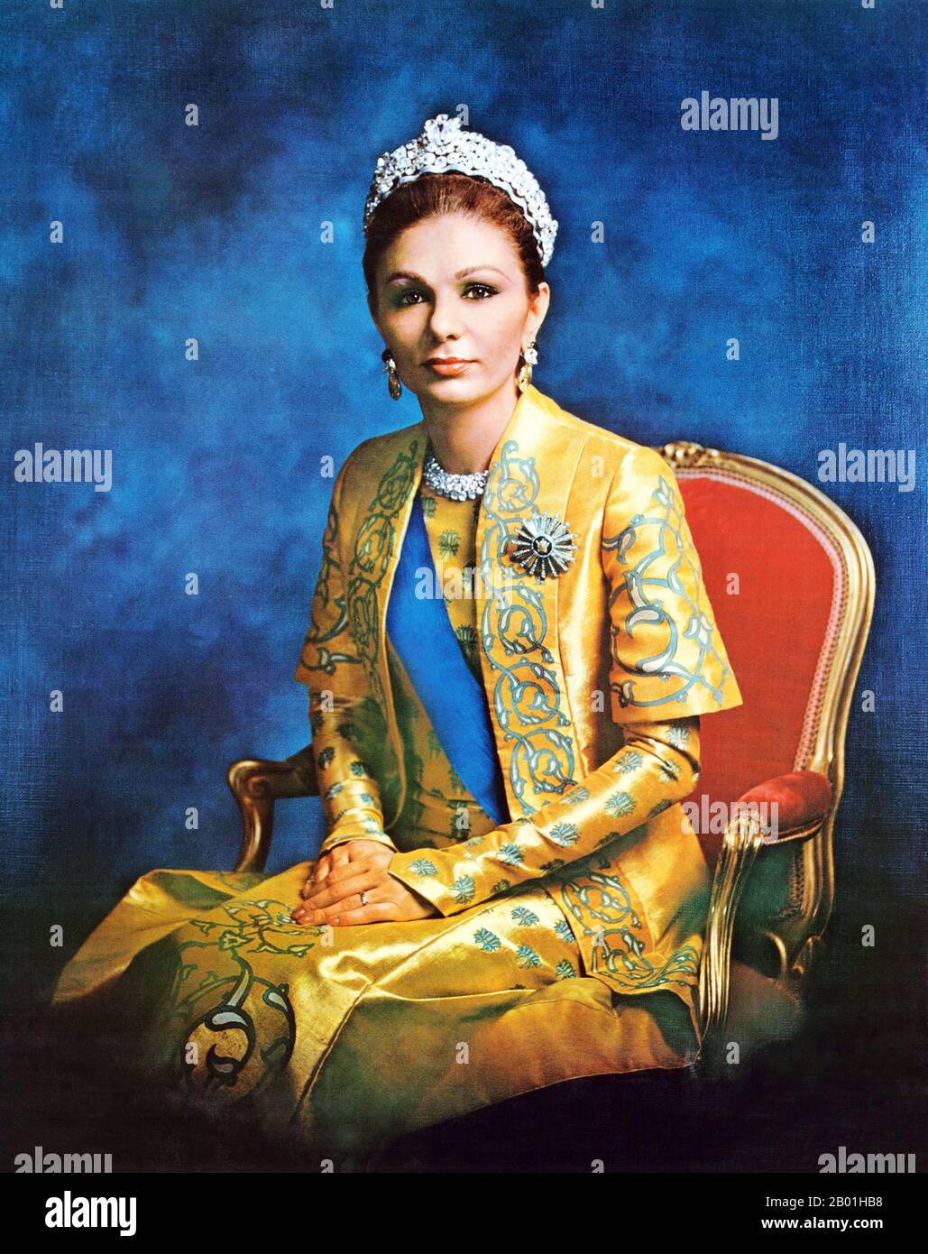 Empress Farah Pahlavi Stockfotos und bilder Kaufen Alamy