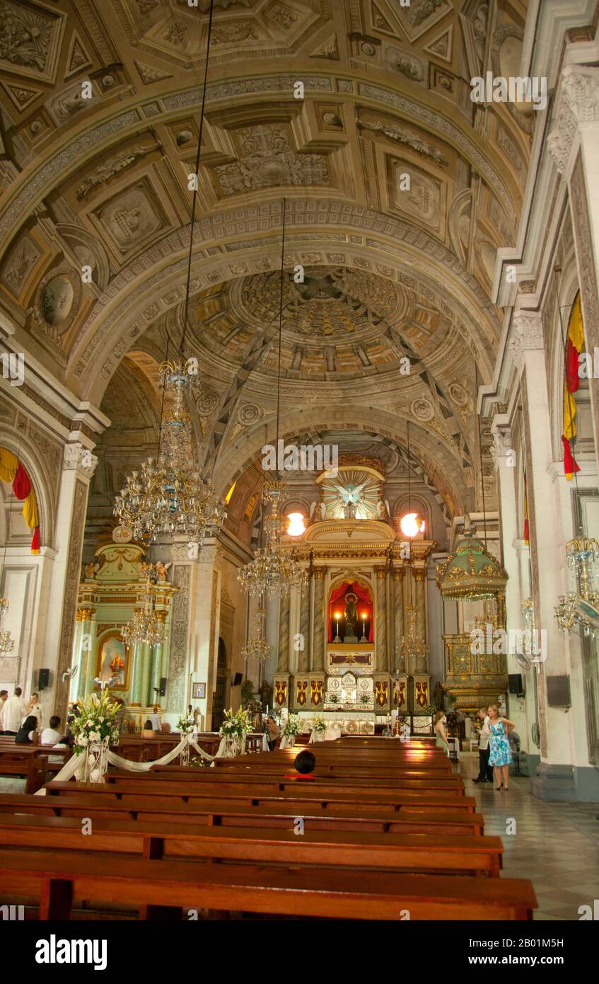 Philippinen Inneres der Kirche San Agustin (St. Augustine), Intramuros
