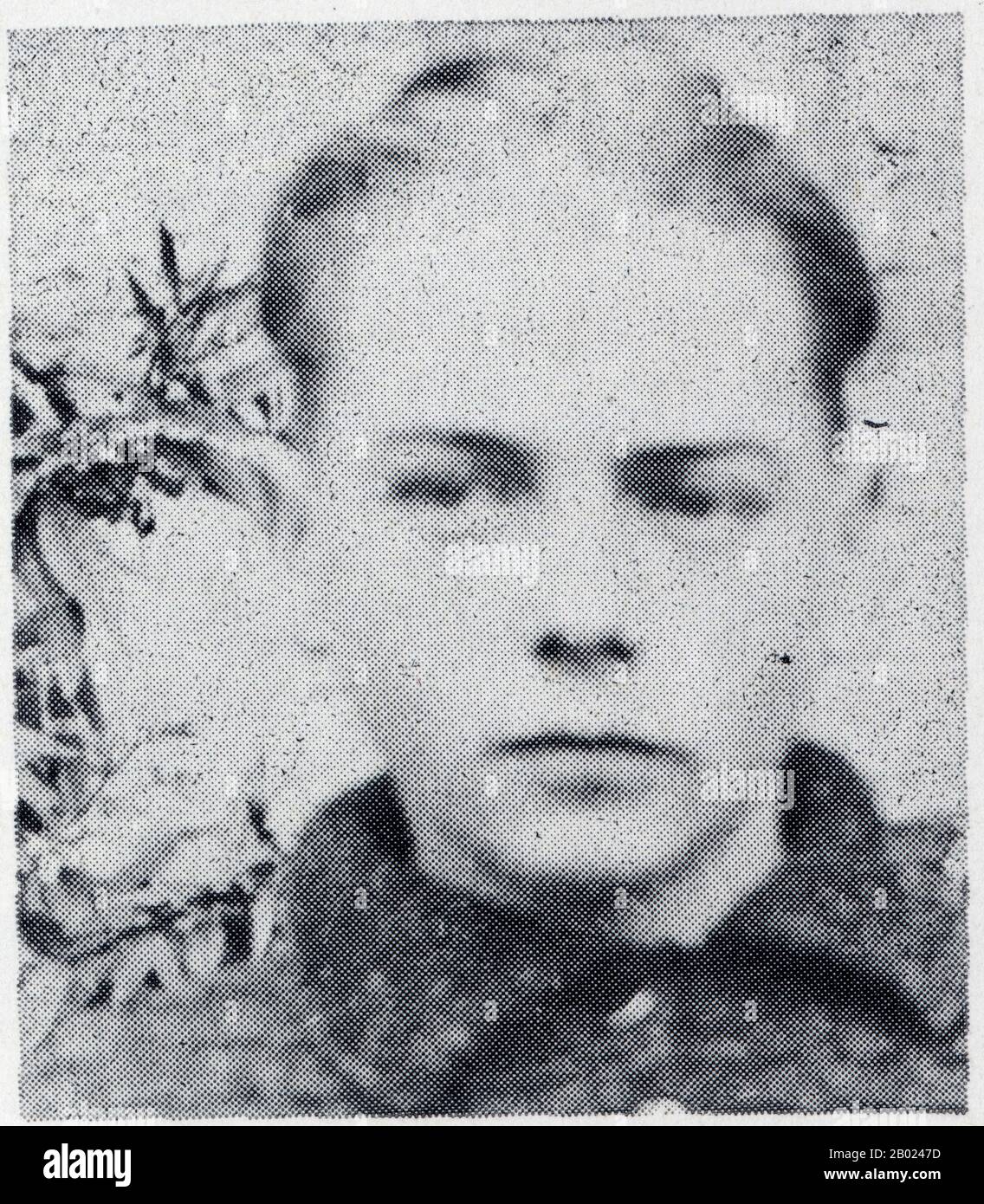 Gaston Retrouvey. Cultivateur à Boussières, arrêté le 2 Juillet 1943 et fusillé le 26 Septembre 1943 Stockfoto