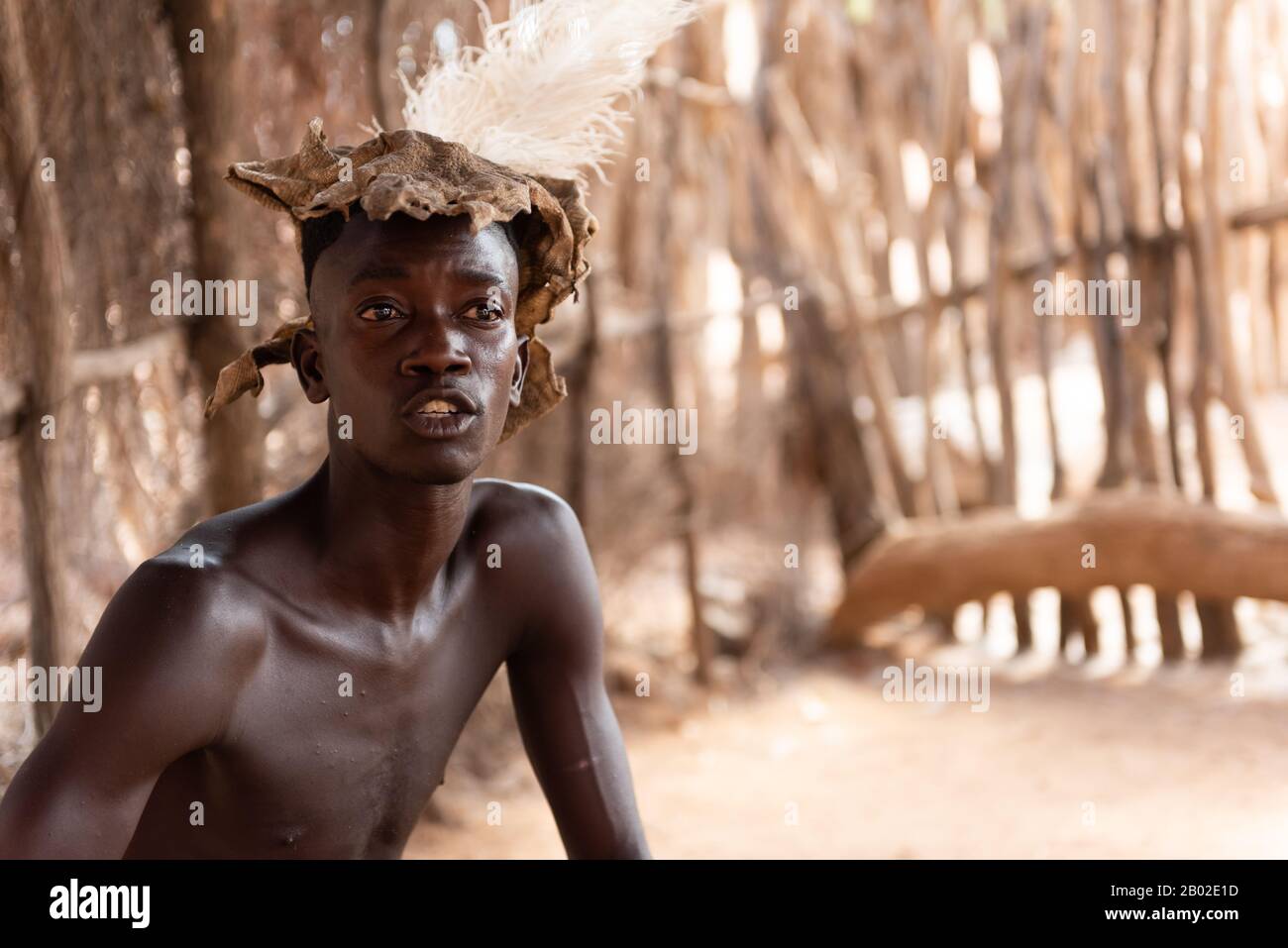 Damaraland, lebendiges Museum, Namibia Stockfoto
