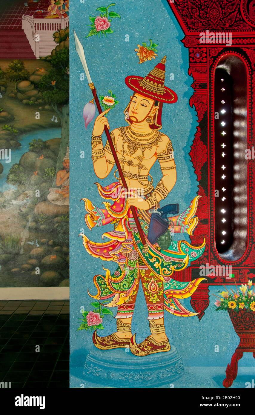 Thailand: Umstrittenes Wandbild eines Soldaten aus der Ayutthaya-Zeit ...