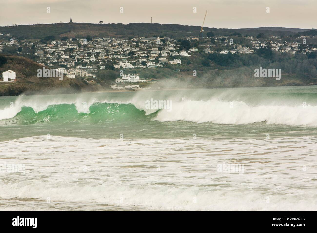 Die Küste Von Cornwall, England Stockfoto Die Küste Von Cornwall, England Stockfoto