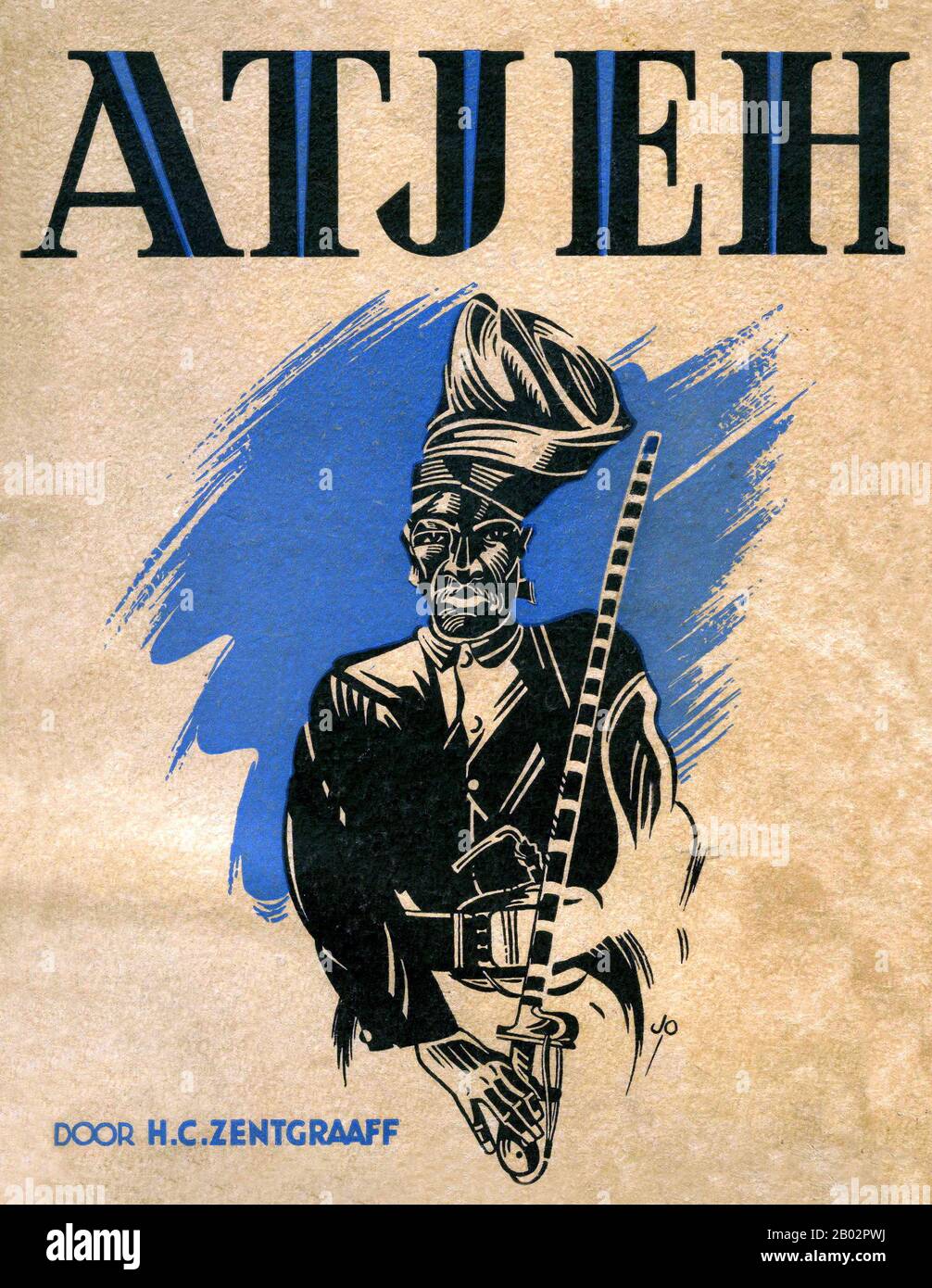 Von 1894 bis 1907 diente Zentgraff in der KNIL- oder Royal Netherlands East Indies Army, wo er den Rang eines "sergeant Writer" erreichte. Er kämpfte in den Jahren 1895 und 1896 im Aceh-Krieg und nahm an den Boni-Expeditionen von 1897 und 1905 Teil. Der Aceh-Krieg, auch als holländischer Krieg oder Infidelkrieg (zwischen den Jahren zwischen den Jahren zwischen den Jahren zwischen den Jahren zwischen dem Sultanat Aceh und den Niederlanden bekannt, wurde Anfang des Jahres 1873 durch Gespräche zwischen Vertretern von Aceh und Großbritannien in Singapur ausgelöst. Der Krieg war Teil einer Reihe von Konflikten im späten 19. Jahrhundert, die sich festigt Stockfoto