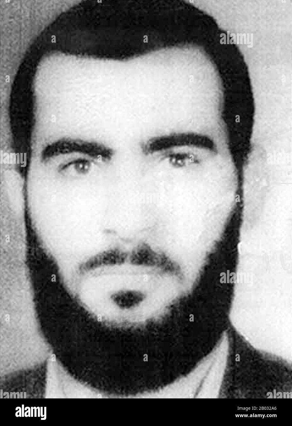 Abu Bakr al-Baghdadi ist der Führer des Islamischen Staates Irak und Syrien (ISIS), einer islamischen Bewegung des Salafi-Dschihadisten im westlichen Irak, des ägyptischen Sinai, Libyens, Nordostnigerias und Syriens, die sich selbst als "Islamischer Staat" (ad-Dawlah al-Islamiyah) bezeichnet. Am 4. Oktober 2011 hat das US-Außenministerium al-Baghdadi als "Specially Designated Global Terrorist" gelistet und eine Belohnung von bis zu 10 Millionen US-Dollar für Informationen angekündigt, die zu seiner Erfassung oder seinem Tod führen. Stockfoto