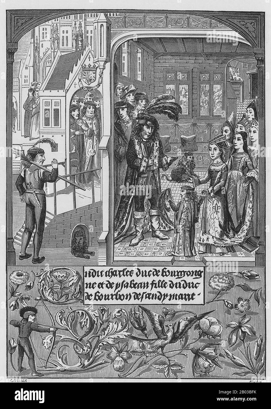 Maximilian I. (22. März 1459 - 12. Januar 1519), Sohn von Friedrich III., Heiliger römischer Kaiser, Und Eleanor von Portugal, war König der Römer (auch als König der Deutschen bekannt) von 1486 und Heiliger römischer Kaiser von 1508 bis zu seinem Tod, obwohl er in Wirklichkeit nie vom Papst gekrönt wurde, war die Reise nach Rom immer zu riskant. Stockfoto