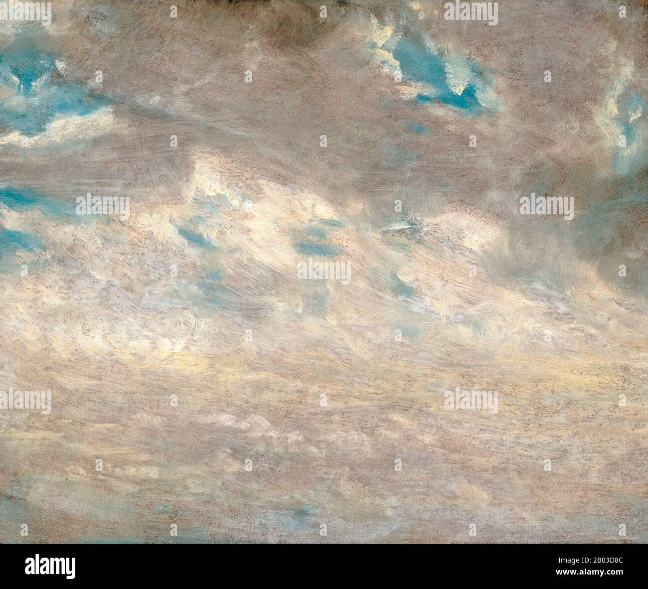 John Constable, Cloud Study, Painting, 181 Stockfoto