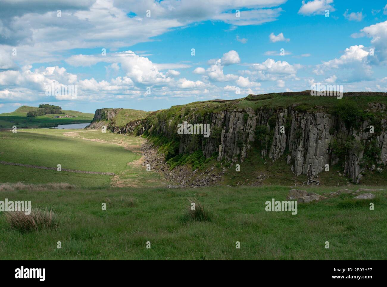 Great Whin Sill, Northumberland Stockfoto