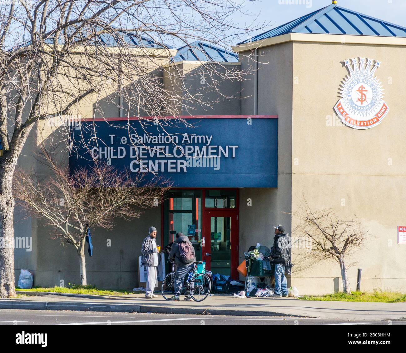 Das Child Development Center Der Heilsarmee in Modesto California USA Stockfoto