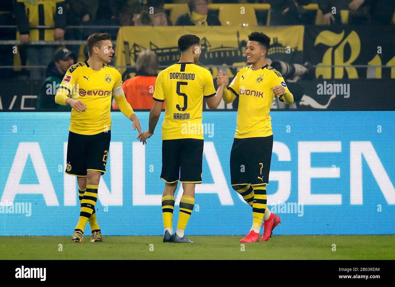 Dortmund Deutschland Signal Iduna Park 14 Februar 2020 Jadon Malik Sancho Von Borussia 