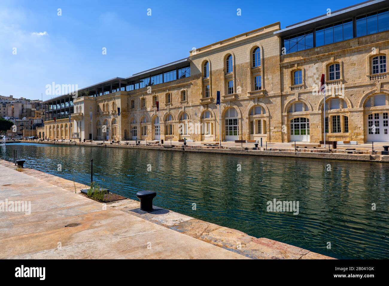 American University of Malta in Cospicua, Malta. Stockfoto