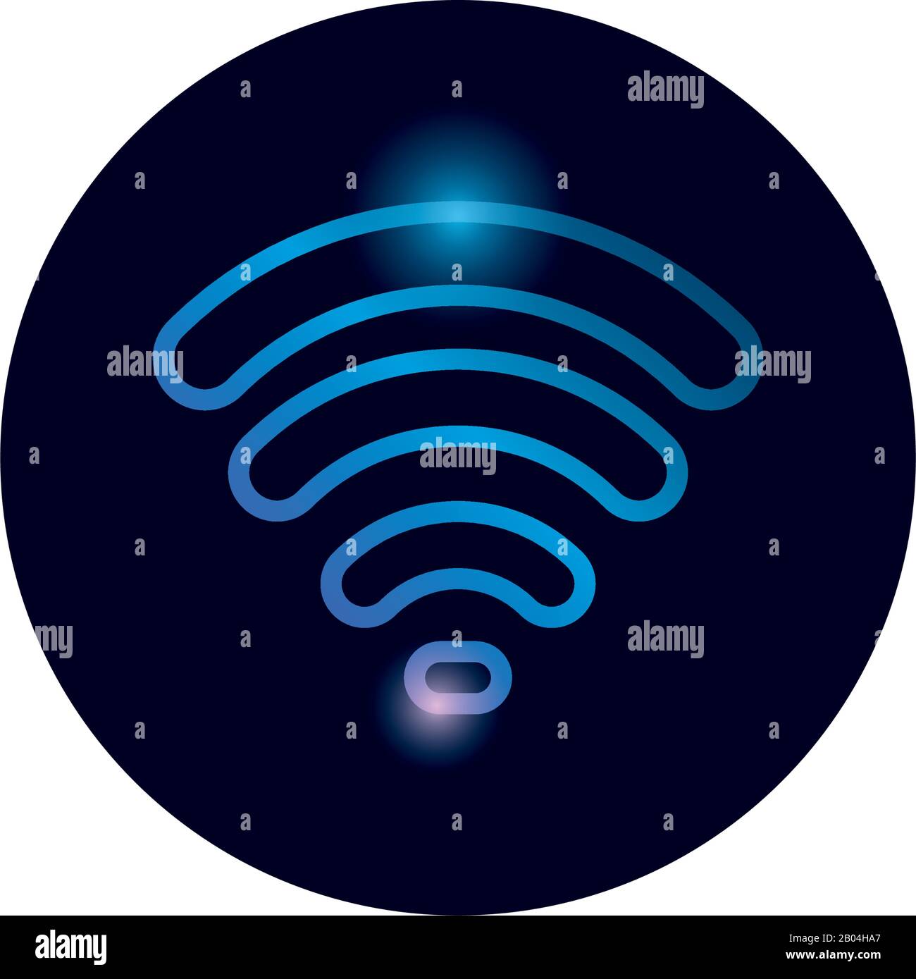 Wifi Zone Gradientendesign Internet Technologie Kommunikation Verbindung Netzwerk Wireless Signal Web Und Access Thema Vector Illustration Stock Vektorgrafik Alamy