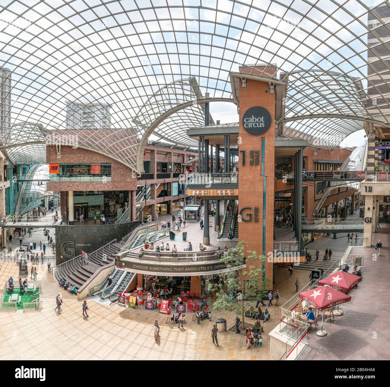 Das Einkaufszentrum Galleries, Bristol, Somerset, England Stockfoto