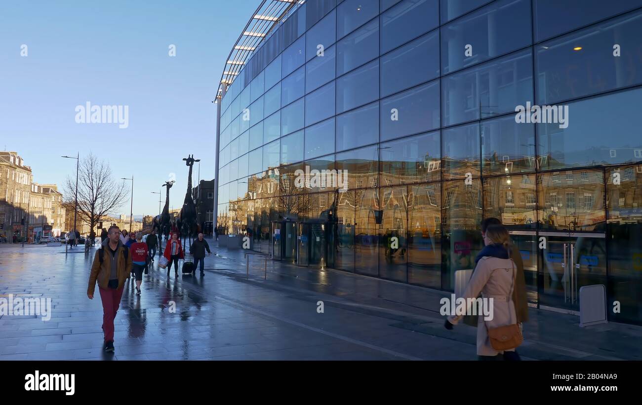 Omni Center in Edinburgh - EDINBURGH, SCHOTTLAND - 10. JANUAR 2020 Stockfoto