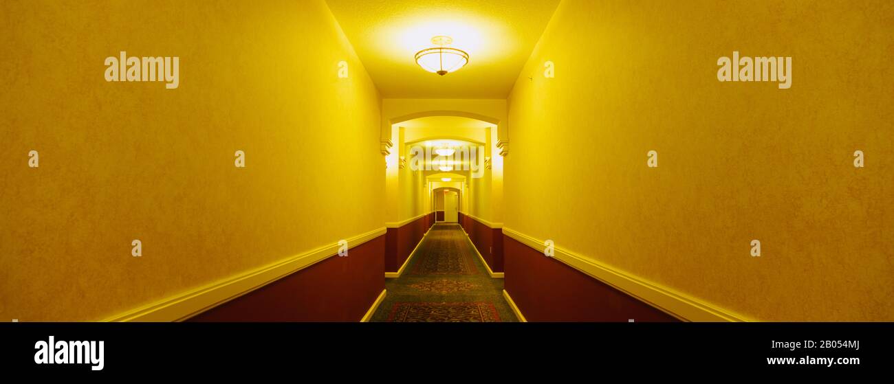 Inneneinrichtung eines Hotels, Las Vegas, Clark County, Nevada, USA Stockfoto