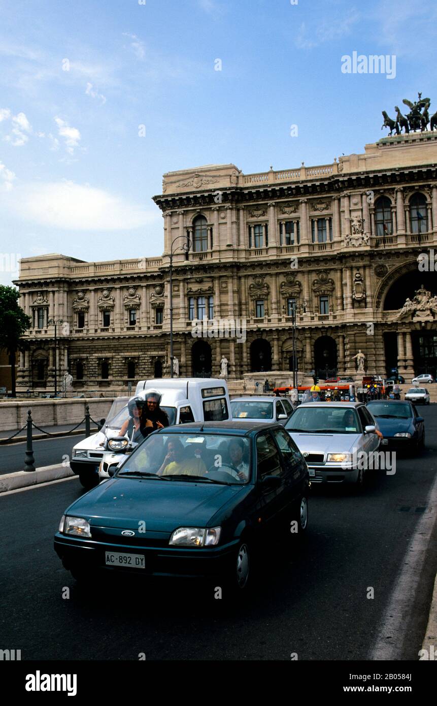 ITALIEN, ROM, STRASSENSZENE Stockfoto