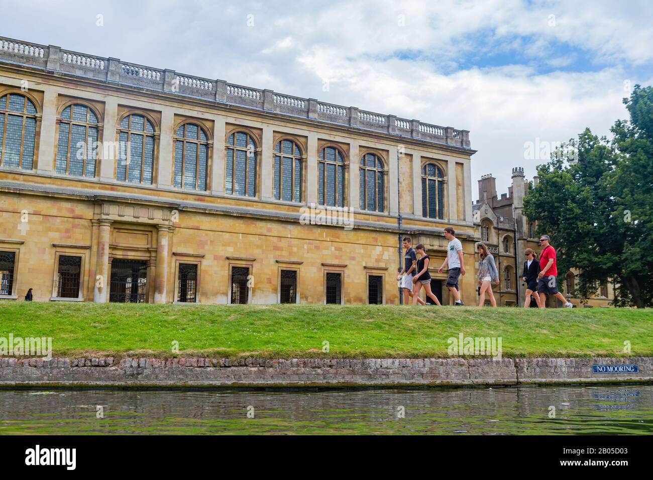 Cambridge, Jul 10: Außenansicht der Wren Library am Jul 10, 2011 in Cambrdige, Großbritannien Stockfoto