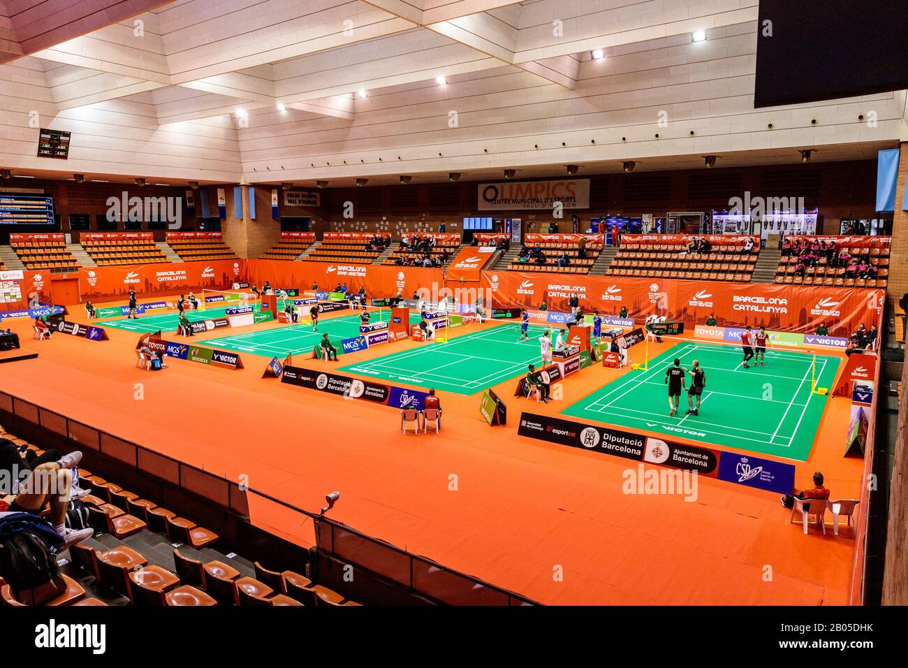 Der erste Tag des spanischen Meisters von Barcelona im Olympischen Sportzentrum Vall d'Hebron am 18. Februar 2020 in Barcelona, Spanien. (Foto nach DAX/ESPA-Images) Stockfoto Der erste Tag des spanischen Meisters von Barcelona im Olympischen Sportzentrum Vall d'Hebron am 18. Februar 2020 in Barcelona, Spanien. (Foto nach DAX/ESPA-Images) Stockfoto