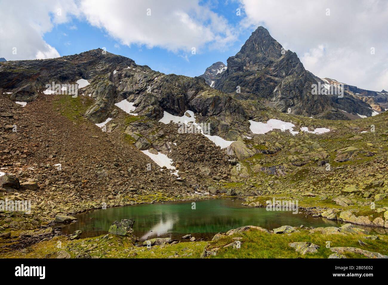 Oetztaler Berglandschaft, Österreich, Tyrol Stockfoto