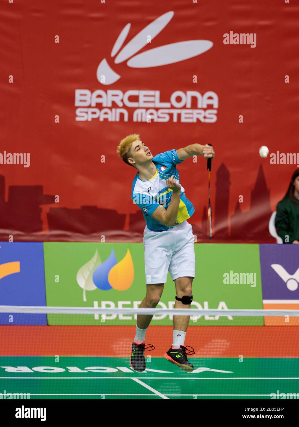 Christo Popov aus Frankreich tritt am Tag 1 des spanischen Meisters von Barcelona am 18. Februar 2020 im spanischen Vall d'Hebron im Olympia-Sportzentrum in Barcelona im Einzel in der Qualifikationsrunde 2 Gegen Oriol Altimira an. (Foto nach DAX/ESPA-Images) Stockfoto Christo Popov aus Frankreich tritt am Tag 1 des spanischen Meisters von Barcelona am 18. Februar 2020 im spanischen Vall d'Hebron im Olympia-Sportzentrum in Barcelona im Einzel in der Qualifikationsrunde 2 Gegen Oriol Altimira an. (Foto nach DAX/ESPA-Images) Stockfoto