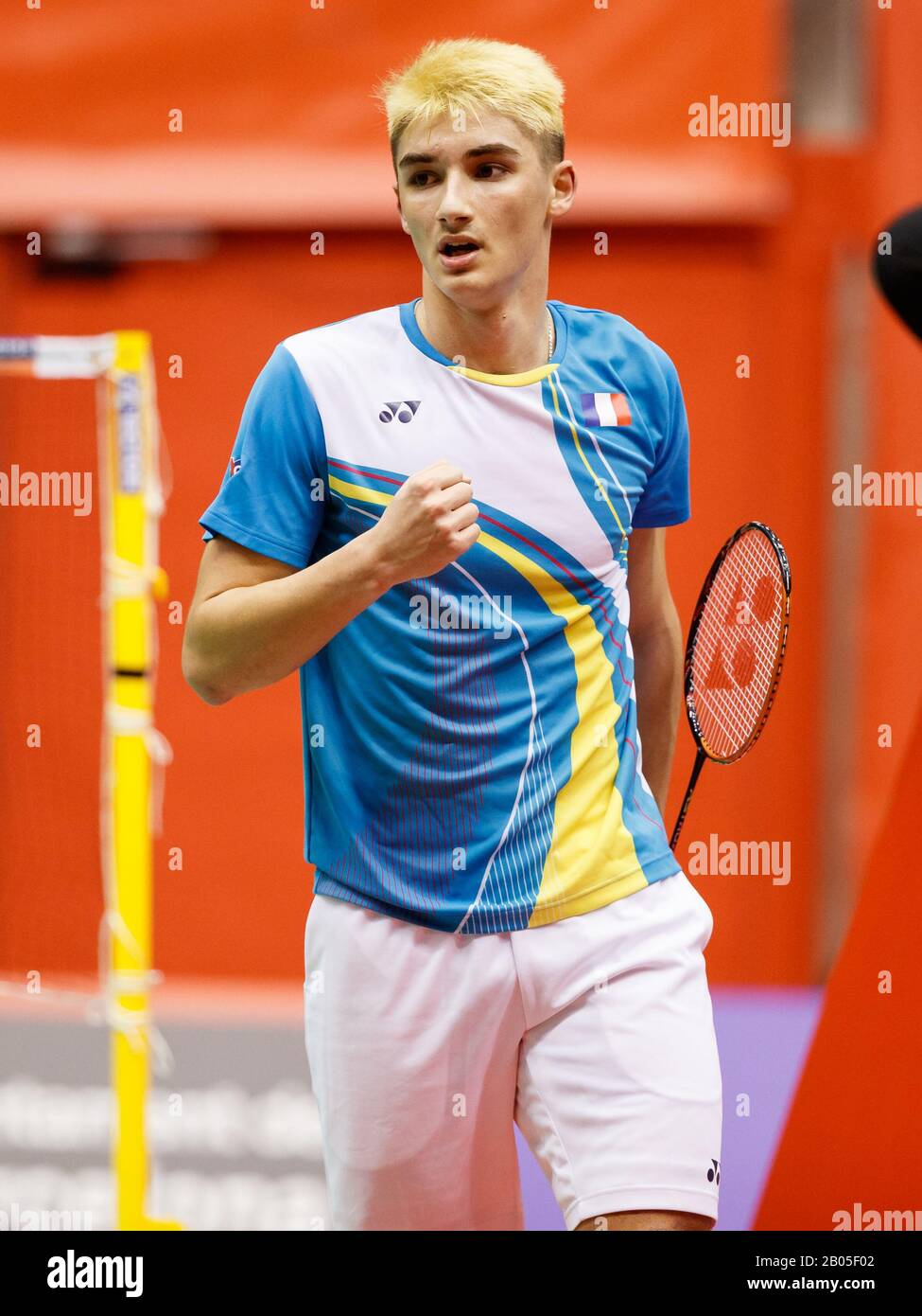 Christo Popov aus Frankreich tritt am Tag 1 des spanischen Meisters von Barcelona am 18. Februar 2020 im Olympischen Sportzentrum Vall d'Hebron in Barcelona in der Qualifikationsrunde 1 Im Herreneinzel gegen Arnaud Merkle aus Frankreich an. (Foto nach DAX/ESPA-Images) Stockfoto Christo Popov aus Frankreich tritt am Tag 1 des spanischen Meisters von Barcelona am 18. Februar 2020 im Olympischen Sportzentrum Vall d'Hebron in Barcelona in der Qualifikationsrunde 1 Im Herreneinzel gegen Arnaud Merkle aus Frankreich an. (Foto nach DAX/ESPA-Images) Stockfoto